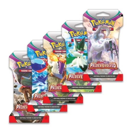 Pokemon Scarlet & Violet Paldea Evolved Blister Pack