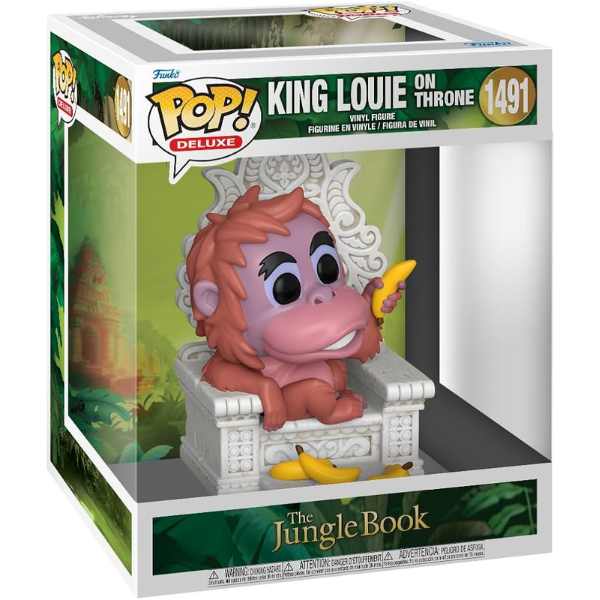 Funko Pop Deluxe (1491) King Louie On Throne