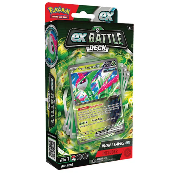 Pokemon TCG Ex Battle Deck Iron Leaves Ex Level 1