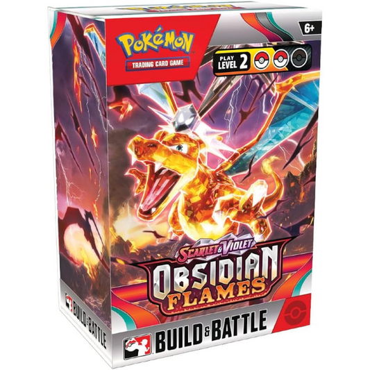 Pokémon TCG Scarlet & Violet Obsidian Flames Build And Battle Box