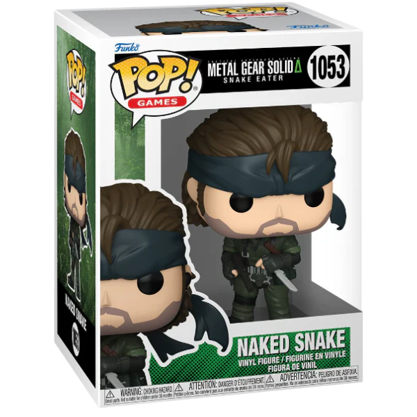 Funko Pop Games (1053) Naked Snake Metal Gear Solid [Pre-Order]