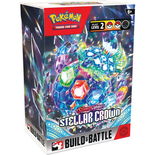 Pokémon TCG Scarlet & Violet Stellar Crown Build And Battle Box