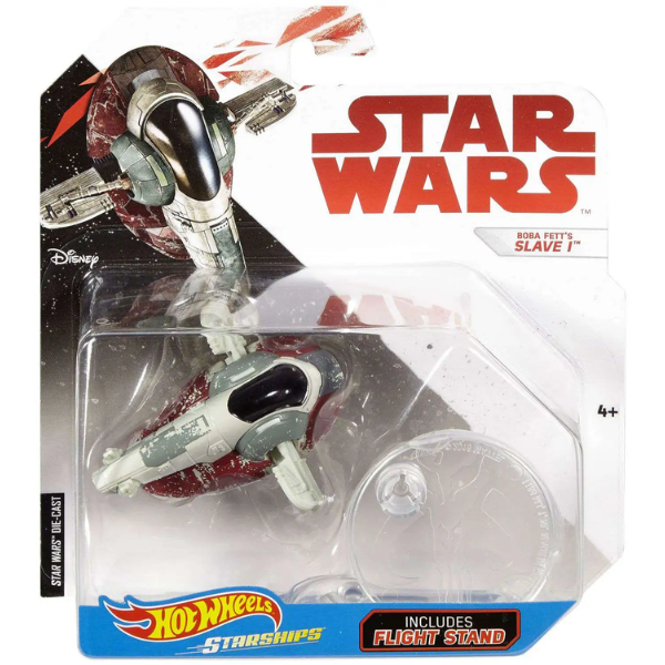 Hot Wheels Starships Figure Boba Fett's Slave I