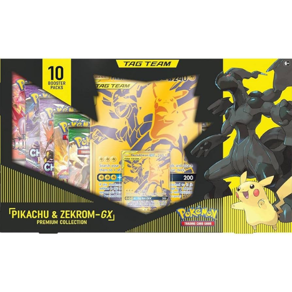 Pokemon TCG Pikachu & Zekrom-GX Premium Collection Box