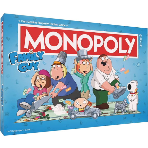 Family Guy Monopoly Board Game