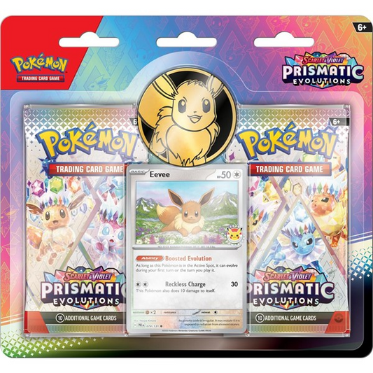 Pokemon TCG Prismatic Evolutions 2-pack *In Store Only *Limit 1 per household