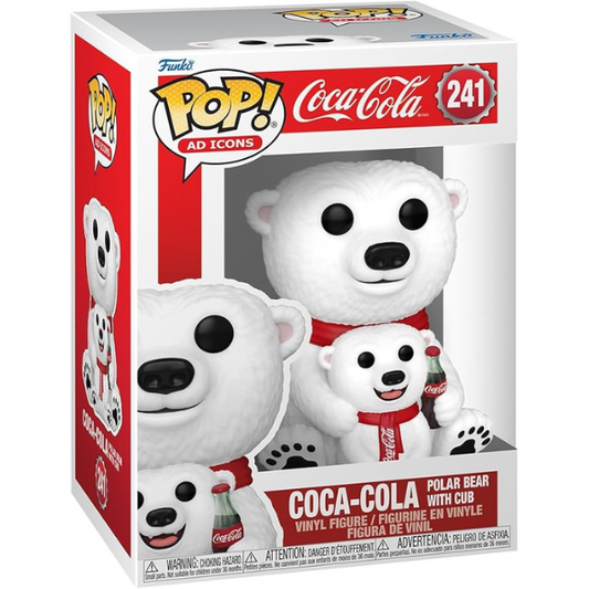 Funko Pop Ad Icons (241) Coca-Cola Polar Bear With Cub