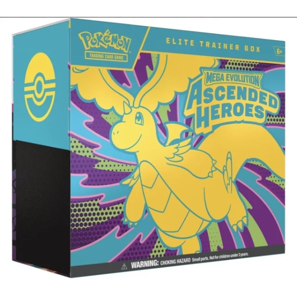 Pokémon TCG - Mega Evolution ME2.5 - Ascended Heroes - Elite Trainer Box [Pre-Order] *Limit 2pc per customer