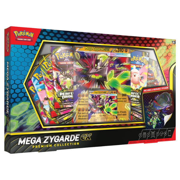 Pokémon TCG - Mega Zygarde Ex Premium Collection Box [Pre-Order] *Limit 2 per household