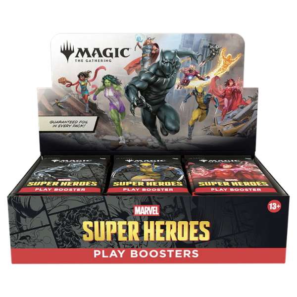 Magic: The Gathering Marvel Super Heroes Play Booster Box [Pre-Order]