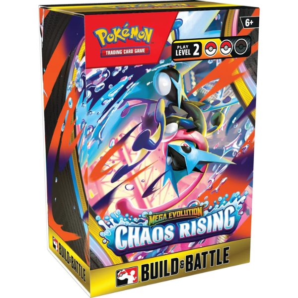 Pokémon TCG - Mega Evolution ME04 - Chaos Rising Build & Battle [Pre-Order] *Limit 2 of each