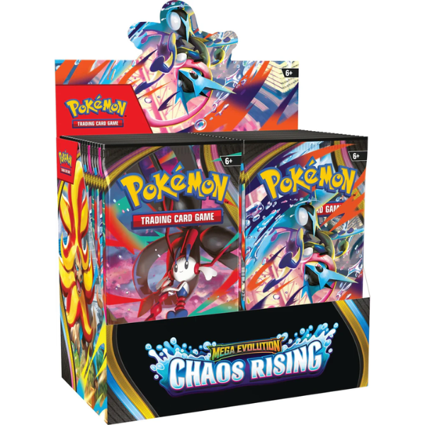 Pokémon TCG - Mega Evolution ME04 - Chaos Rising Booster Box "Wave 2" [Pre-Order] *Limit 1 per household