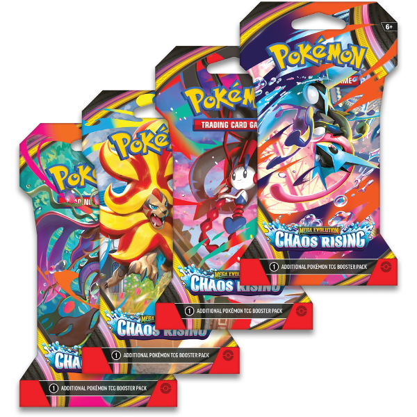 Pokémon TCG - Mega Evolution ME04 - Chaos Rising Sleeved Blister