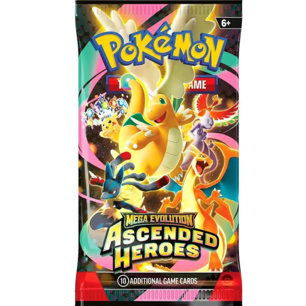 Pokémon TCG - Mega Evolution ME2.5 - Ascended Heroes - Booster Pack