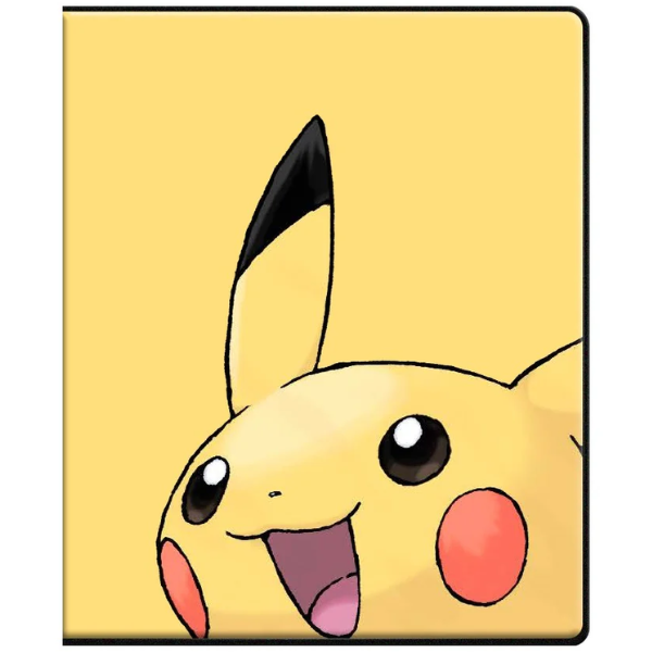 Ultra Pro Pokemon 4-pocket Portfolio (Pikachu Yellow)
