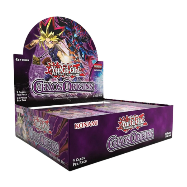 Yugioh - Chaos Origins Booster Box 1st Edition [Pre-Order] *Limit 2pcs per household