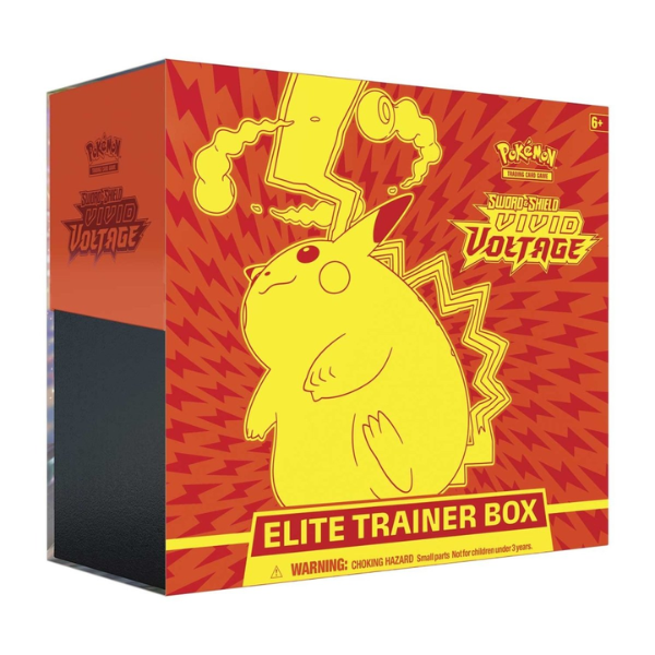 Pokemon TCG Sword & Shield Vivid Voltage Elite Trainer Box
