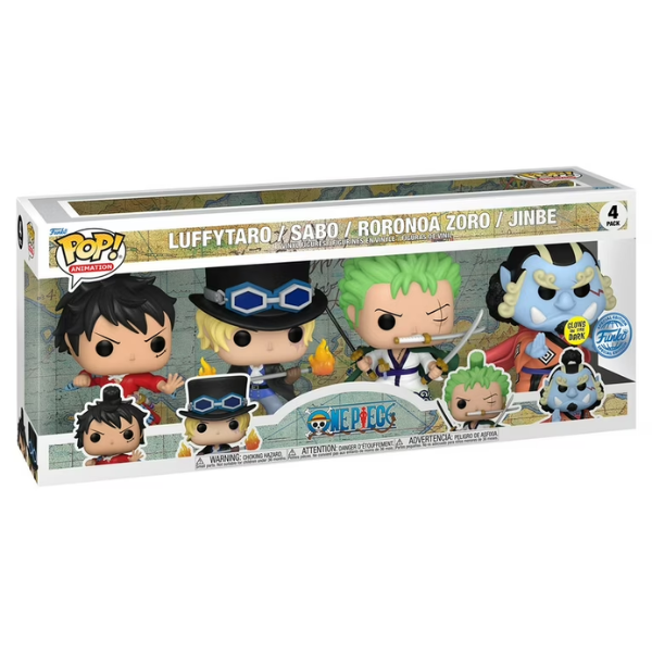 Funko Pop Animation One Piece 4-pack