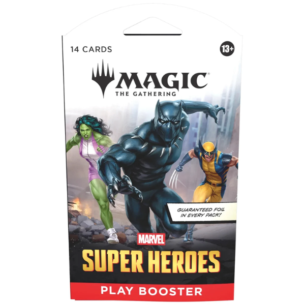 Magic: The Gathering Marvel Super Heroes Sleeved Play Blister