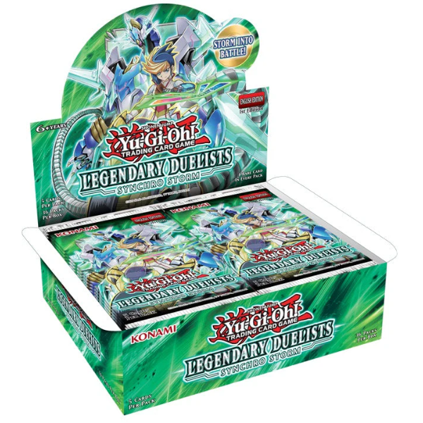 Yugioh - Legendary Duelists Synchro Storm Booster Box