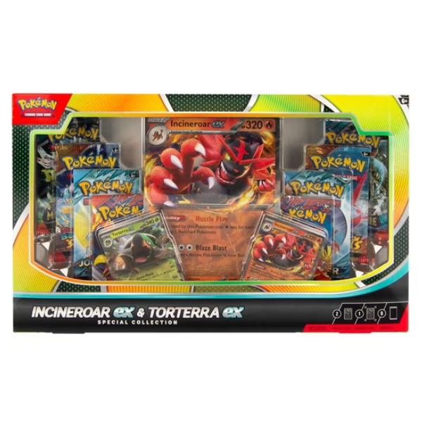 Pokémon TCG - Incineroar Ex & Torterra Ex Special Collection