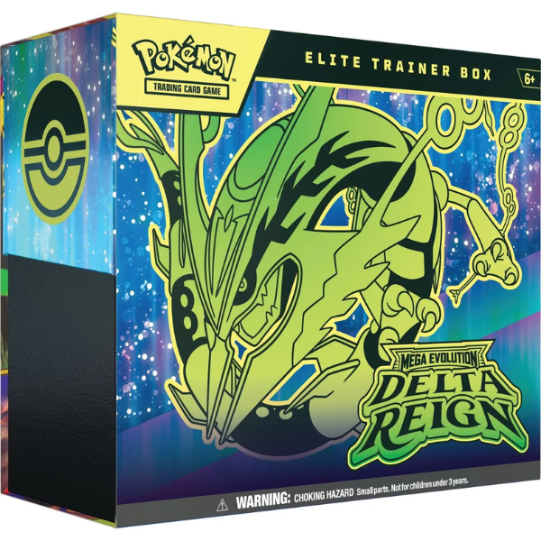 Pokémon TCG - Mega Evolution ME06 - Delta Reign Elite Trainer Box [Pre-Order] *Limit 2pc per household