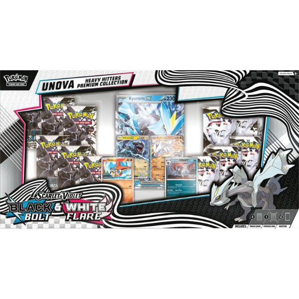 Pokémon TCG Scarlet & Violet Unova Heavy Hitters Premium Collection [Pre-Order] *Limit 1 per household