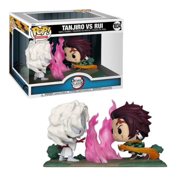 Funko Pop Moment (1034) Tanjiro Vs. Rui