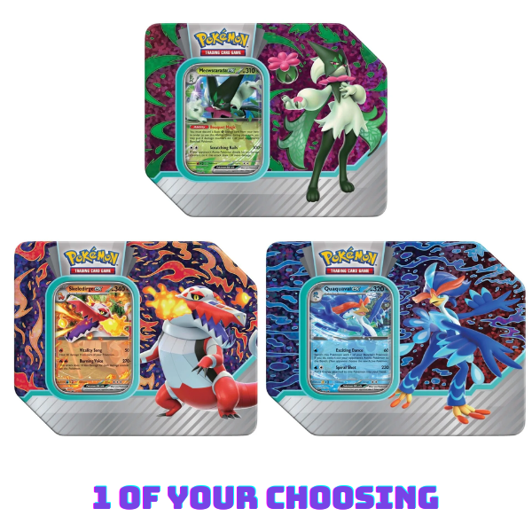 Pokemon TCG Paldea Partners Tin 2023