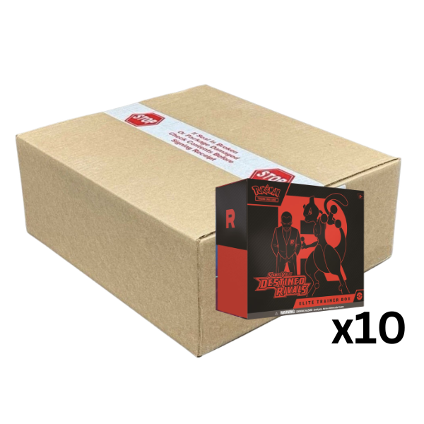 *Diamond Members Only* Pokemon TCG - Scarlet & Violet - Destined Rivals - Elite Trainer Box Case of 10 [Pre-Order]