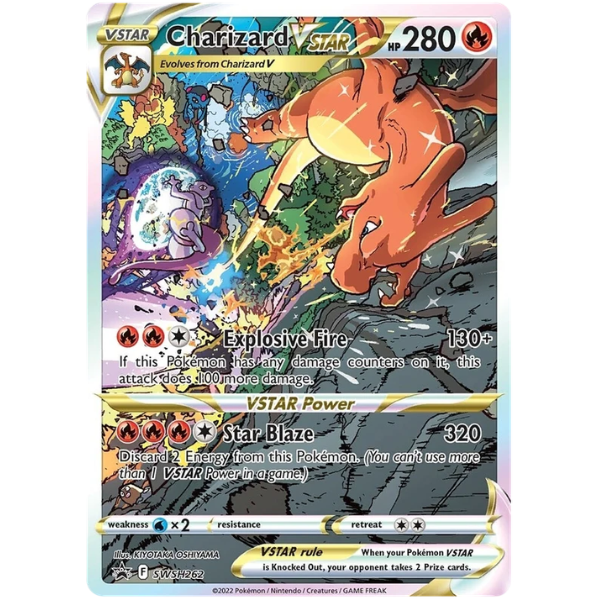 Sword & Shield SWSH262 - Charizard VStar [Black Star Promo]