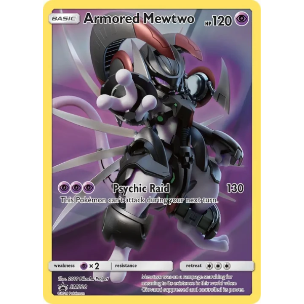 Sun & Moon SM228 - Armored Mewtwo [Black Star Promo]