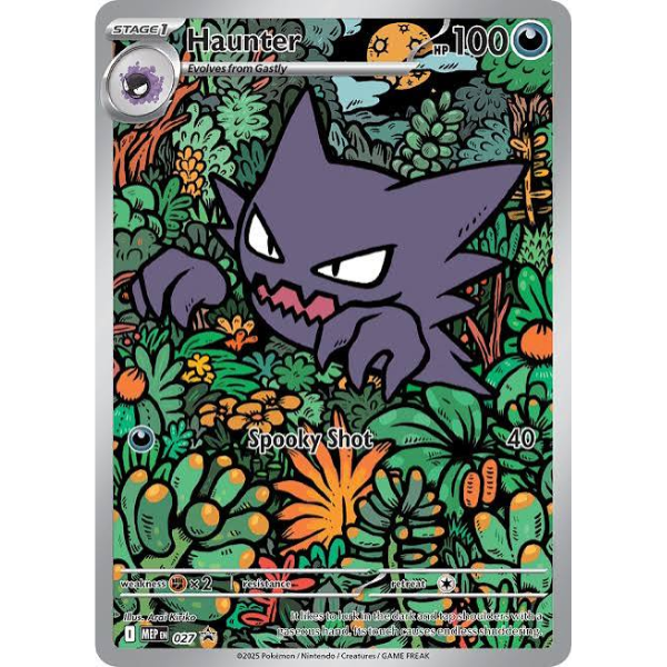 Mega Evolution MEP027 - Haunter [Black Star Promo]