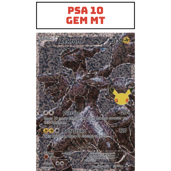 PSA 10 Celebrations - 114/114 - Zekrom [Classic Collection]