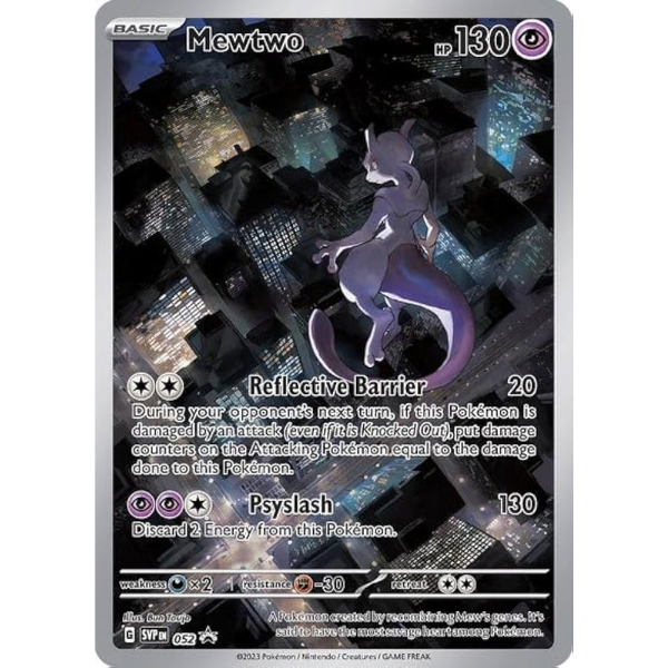 Scarlet & Violet SVP052 - Mewtwo [Black Star Promo]