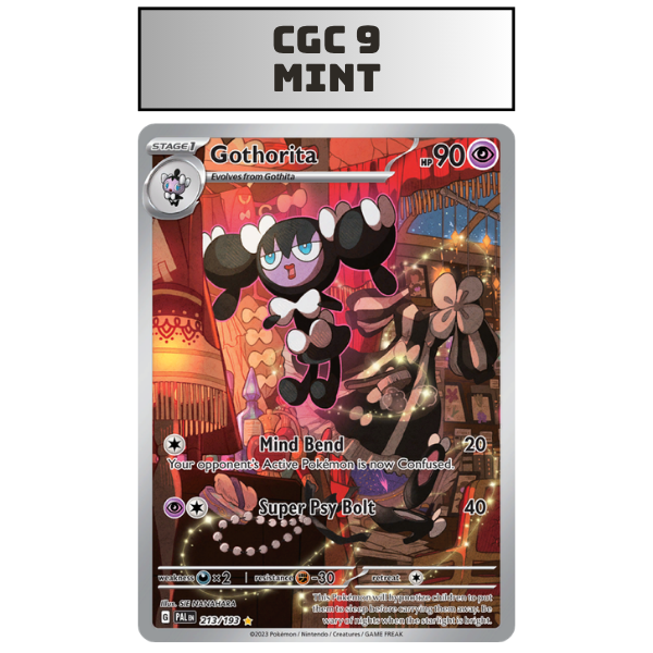CGC 9 Scarlet & Violet Paldea Evolved 213/193 - Gothorita [Illustration Rare]