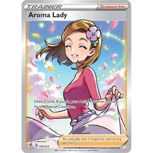 Sword & Shield - Evolving Skies 199/203 - Aroma Lady [Ultra Rare]