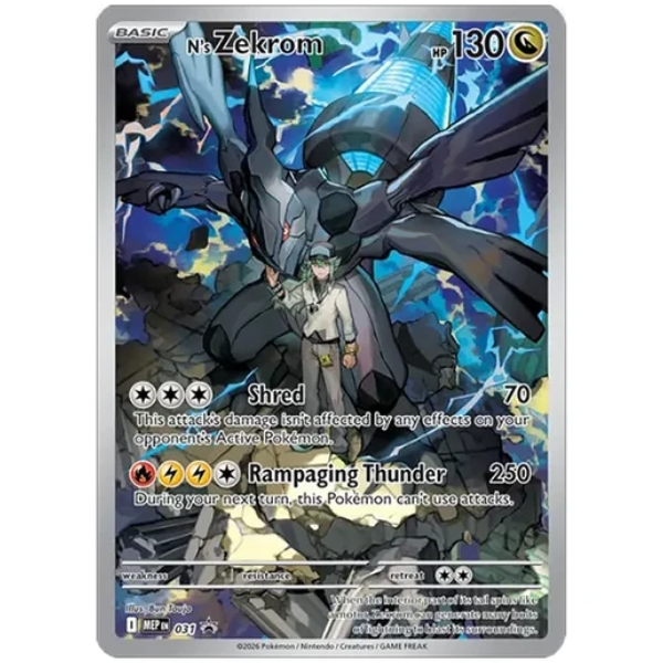 Mega Evolution MEP031 - N's Zekrom [Black Star Promo]