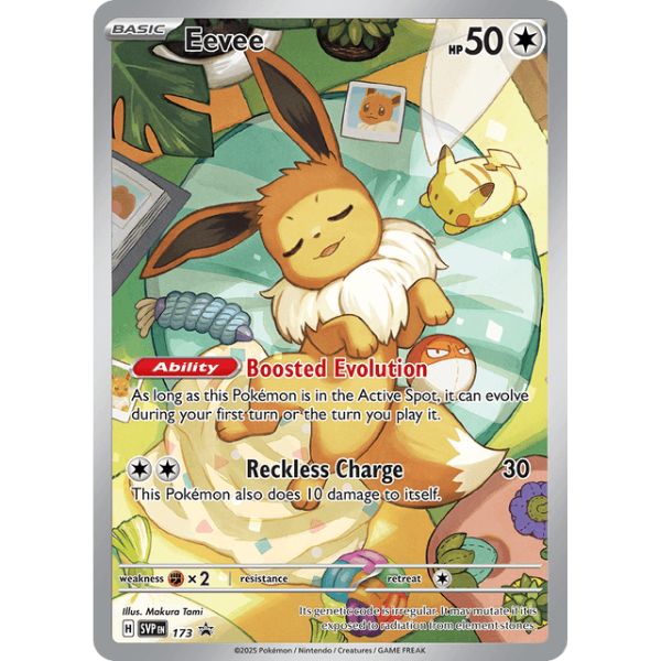 Scarlet & Violet SVP173 - Eevee [Black Star Promo]