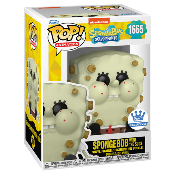 Funko Pop Animation (1665) Spongebob With The Suds