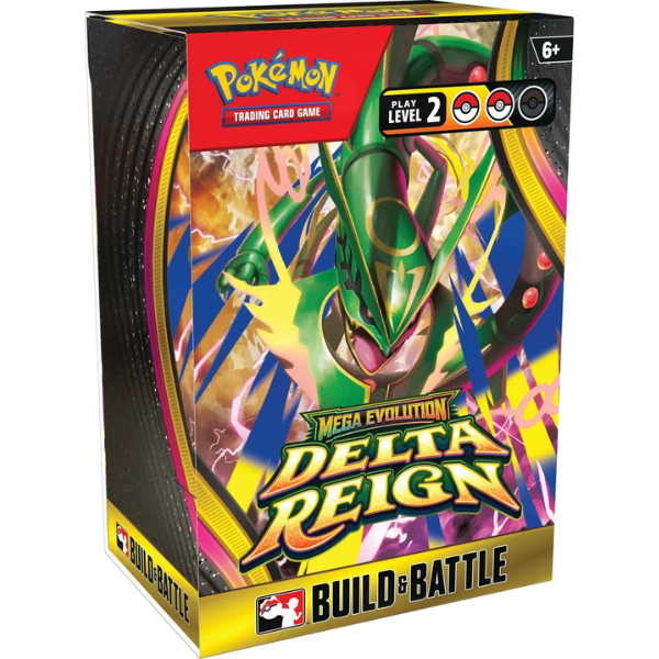 *VTR Rewards Members Only* Pokémon TCG - Mega Evolution ME06 - Delta Reign Build & Battle [Pre-Order] *Limit 2 per household