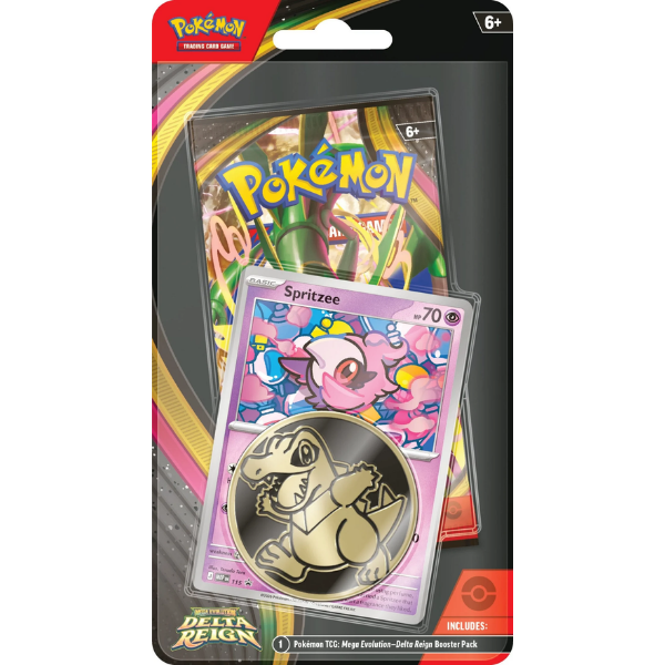 Pokémon TCG - Mega Evolution ME06 - Delta Reign Checklane Blister [Pre-Order] *Limit 4 per household