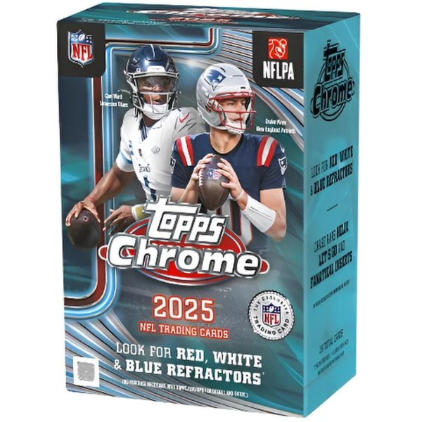 2025 Topps Chrome Blaster Box NFL