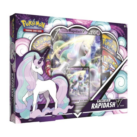 Pokemon TCG Galarian Rapidash V Box