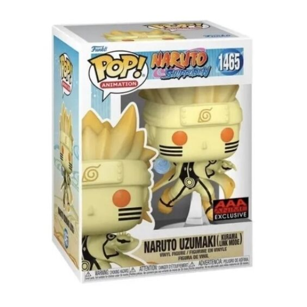 Funko Pop Animation (1465) Naruto Uzumaki Kurama Link Mode AAA