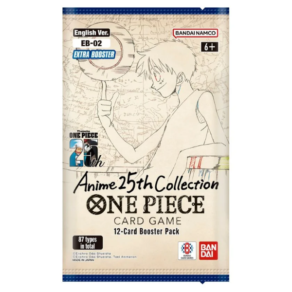 One Piece TCG EB-02 Anime 25th Collection Extra Booster Pack