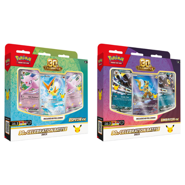 *VTR Rewards Members Only* Pokémon TCG - 30th Celebration - Battle Deck [Pre-Order] *Limit 1 of each