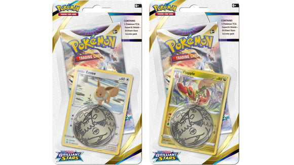 Pokemon Sword & Shield Brilliant Stars Checklane Blister