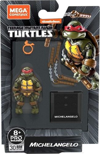 Mega Construx Michelangelo Collectible Figure GPH81 30pcs