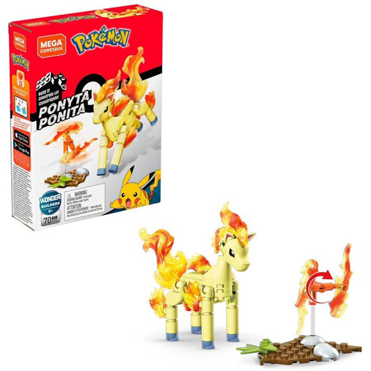 Mega Construx Pokemon Ponyta GKY86 70pcs